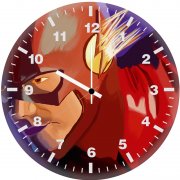 flash artwork lg wall clock