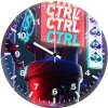 spider man cr7 sipper oh wall clock