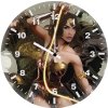 justice league aquaman batman wonder woman 6h wall clock