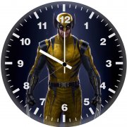 wolverine wrath 4t wall clock