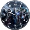 the avengers vs justice league 7s wall clock
