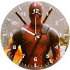 deadpool marvel explosion sl wall clock