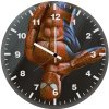 art spiderman du wall clock