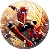 spiderman newart cj wall clock