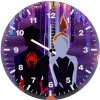 spiderverse alliance gwen stacy and miles morales qf wall clock