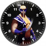 wolverine hero of a nation pi wall clock