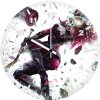 harley quinn dc art 6v wall clock