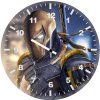 deathstroke art 9b wall clock