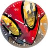 spiderman digital fanart jm wall clock