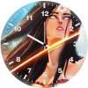 wonder woman new artworks s8 wall clock