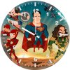 animated superhero d0 wall clock