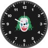 joker minimal dark ca wall clock