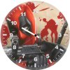 deadpool with guns a6 wall clock