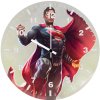 superman henry ob wall clock