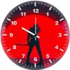 hawkeye avengers ta wall clock
