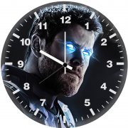 thor glowing eyes ld wall clock
