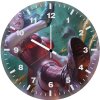 wonder woman pretty mz wall clock