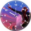 spider man into the spider verse art ts wall clock