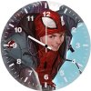 spider man mask off 7v wall clock