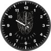black panther superhero minimal 4t wall clock