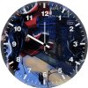 superman vs batman 5m wall clock