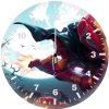 iron man halloween aw wall clock