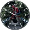 spiderman on the bridge 34 wall clock