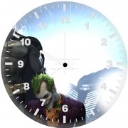 batman joker sy wall clock