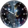 batman vs iron man 39 wall clock