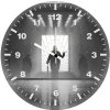 penguin art c9 wall clock
