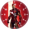marvel iron man champion rt wall clock