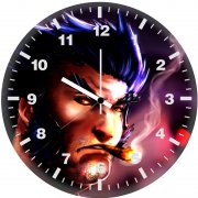 art of wolverine zz wall clock