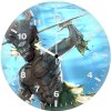 aquaman comic art gg wall clock