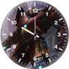 hulkbuster art 50 wall clock