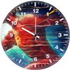 flash paint art tc wall clock