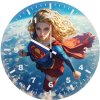 unstoppable supergirl rq wall clock