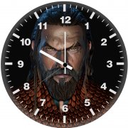 aquaman fan art hd j4 wall clock