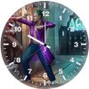 harley vs joker r3 wall clock