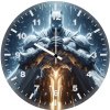 the white bat knight x6 wall clock