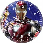 iron man tony stark e8 wall clock