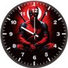 deadpool anti hero in action 8n wall clock