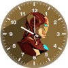 iron man minimal artwork rl wall clock
