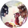 dark knight and armored avenger mt wall clock