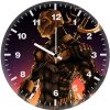 deathstroke artwork mr wall clock