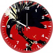 batman knight of silence uf wall clock