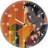 superman artwork yb wall clock