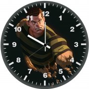 the sandman minimalism o2 wall clock