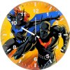 batman beyond with lady batgirl ng wall clock