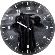 batman batcycle roaming gotham iw wall clock