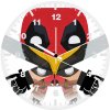 funko deadpool and wolverine qb wall clock